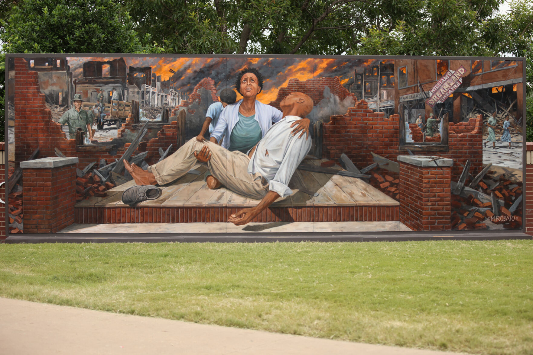 OSU Race Massacre Mural